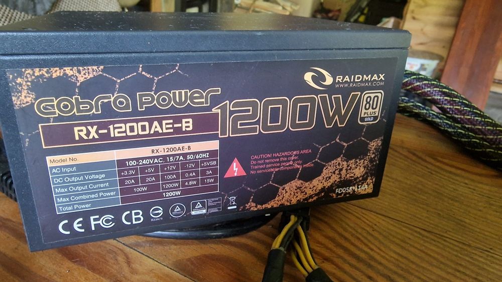 Блок живлення 12v 1200 вт Cobra pover