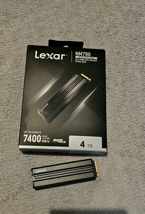 SSD M.2 256Gb,2Tb,4Tb (Lexar NM790,ADATA SX8200 Pro,Kioxia)