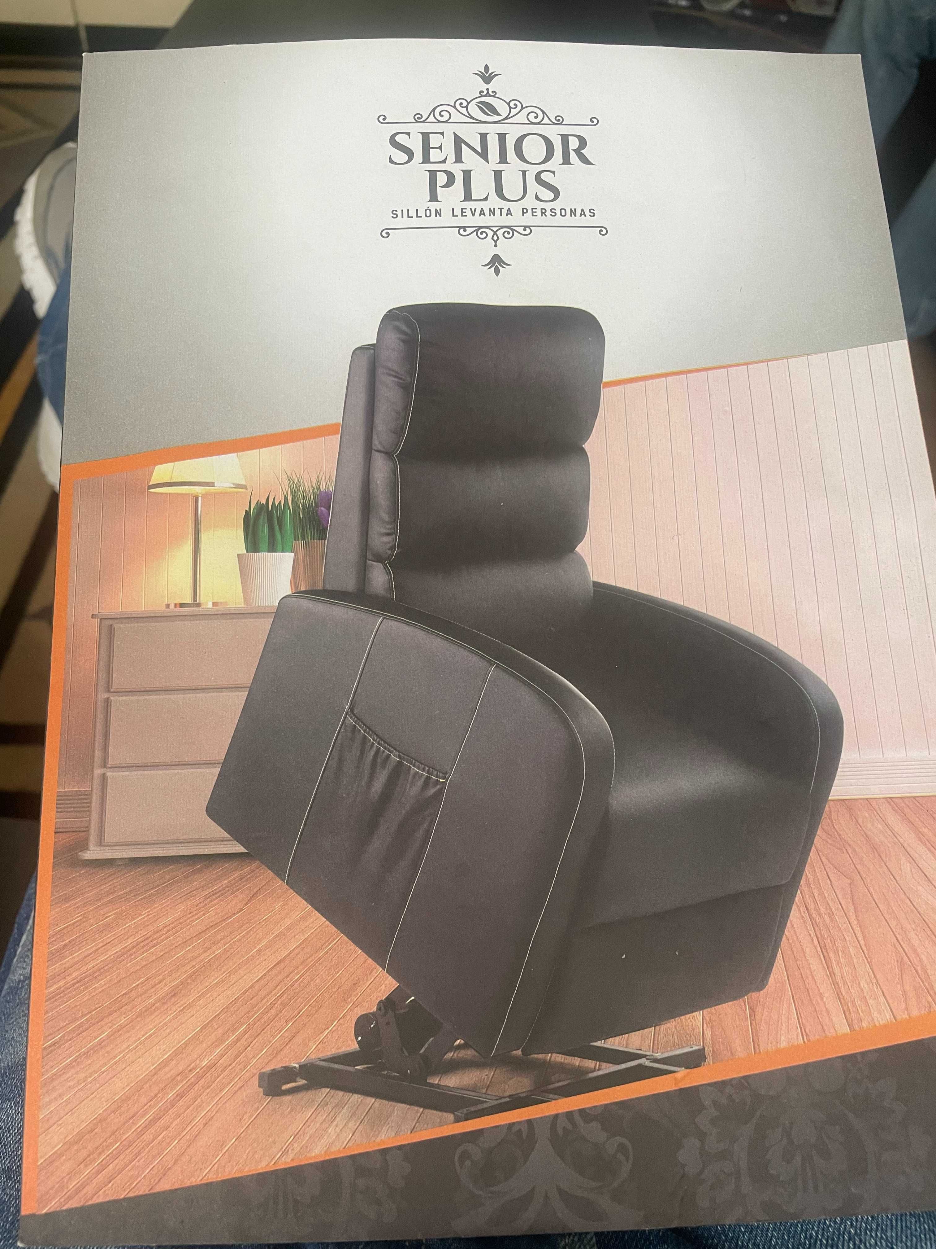 Cadeirão elevatório motorizado Vida10 Senior Plus, com massajador