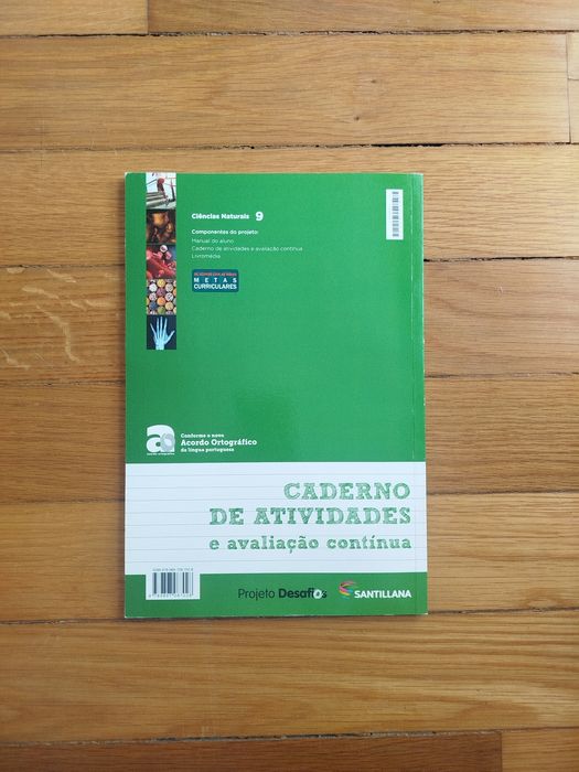 Ciências Naturais 9º - Caderno de Atividades