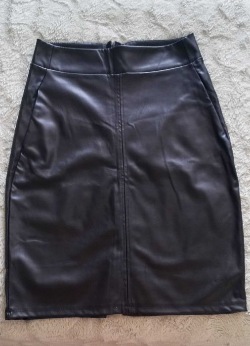 Юбка кожа заменитель
