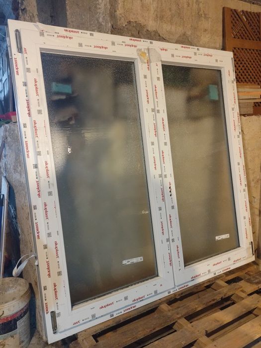 Janela pvc nova 1,40x1,40