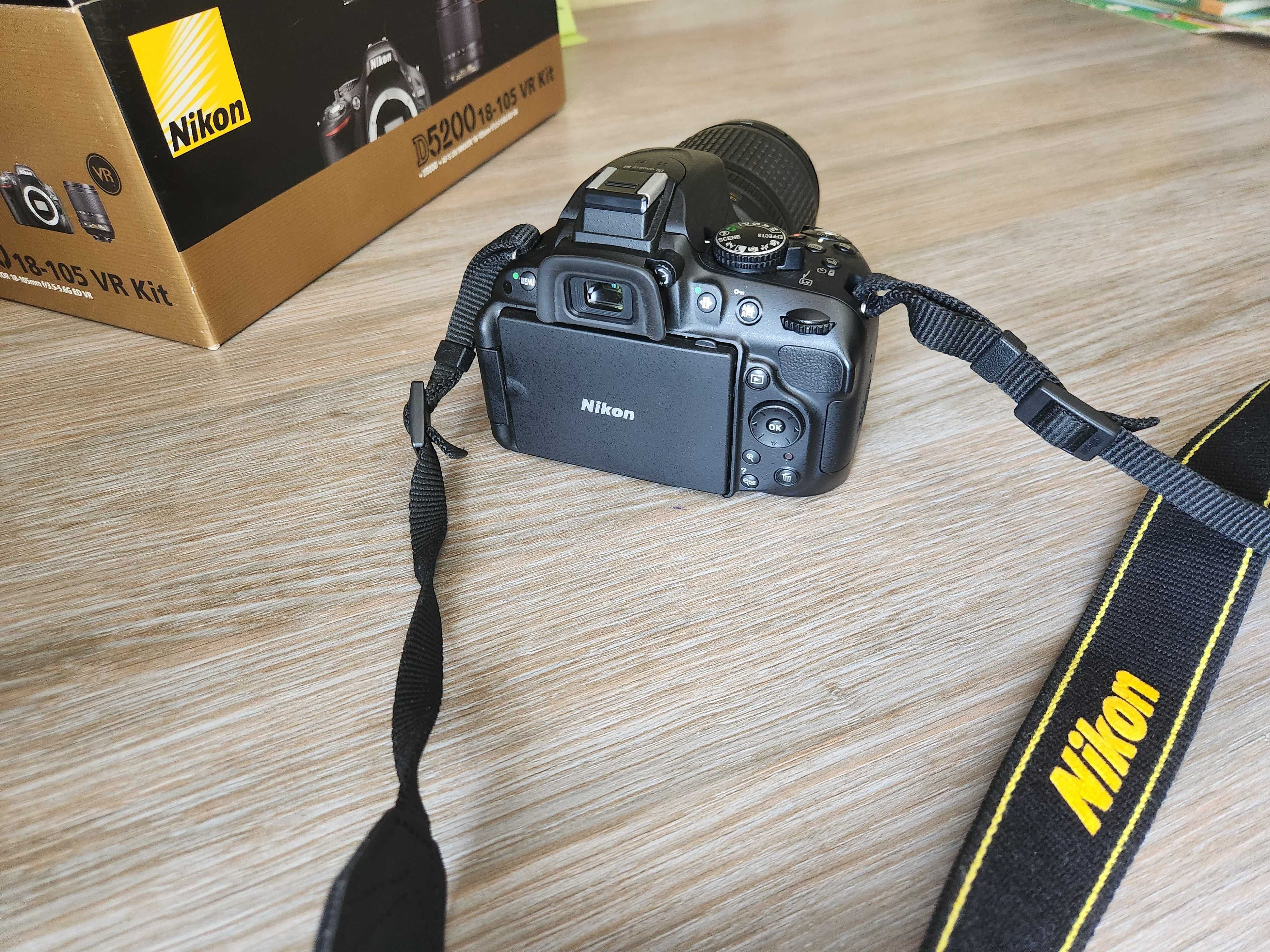 Фотоаппарат Nikon D5200 c объективом 18-105 vr kit