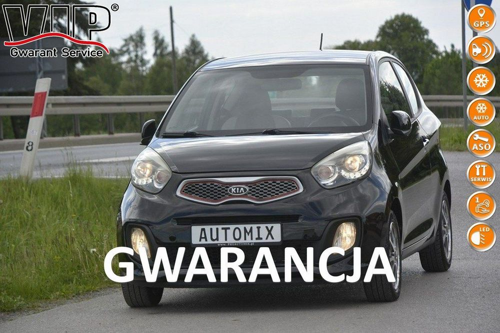 Kia Picanto 1.0 Benzyna gwarancja doinwestowany climatronic półskóra ecoDynamics