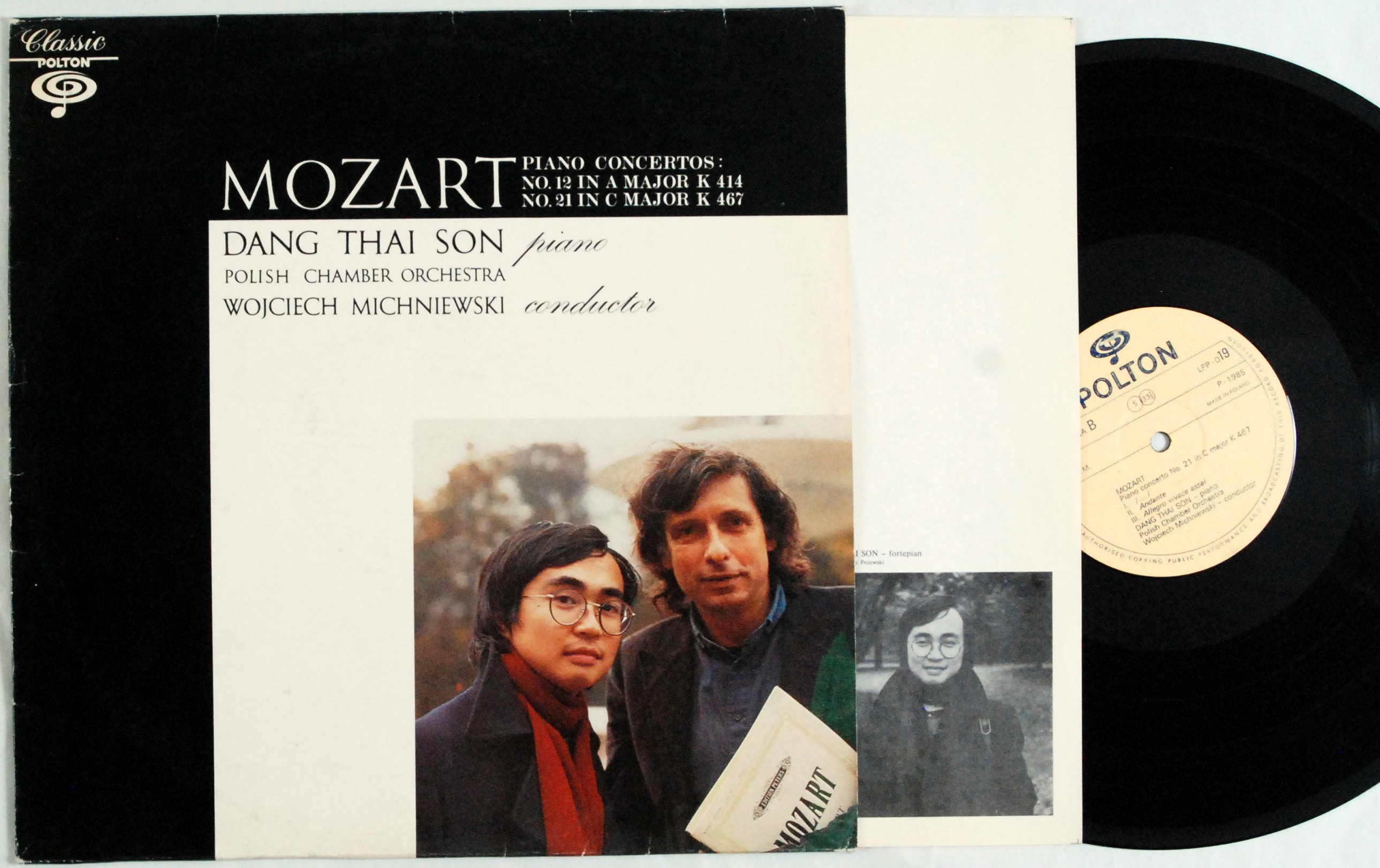 Thai Son Dang - Mozart - Koncerty (Polton - LPP 019) EX-