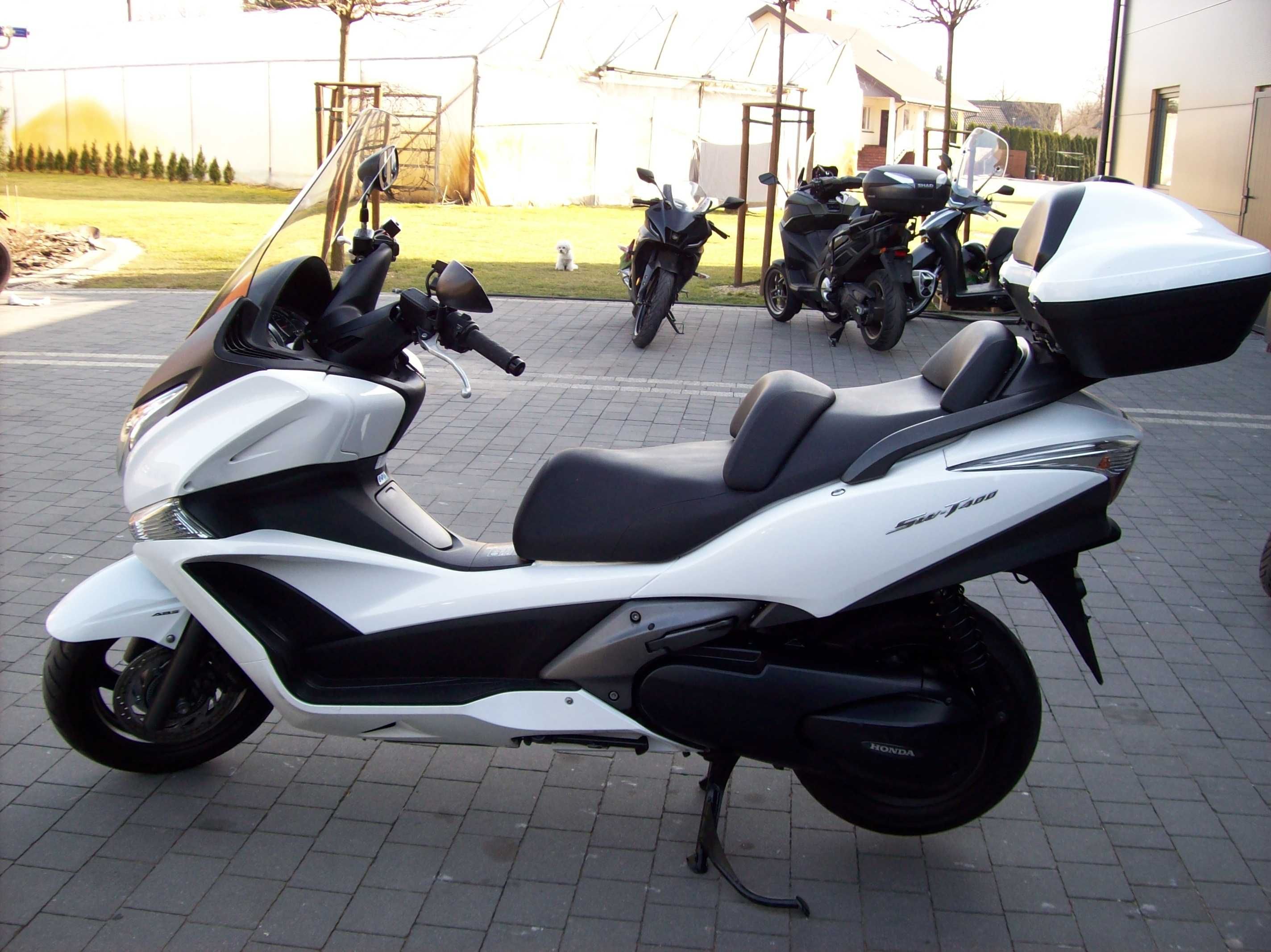 Honda SWT 400 kufer oryginalny Honda wydech Arrow