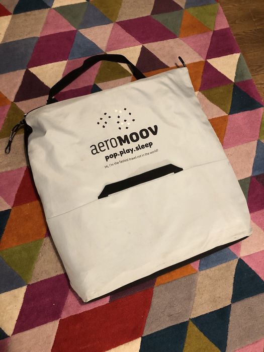 Aeromoov - Łóżeczko turystyczne, kompletne, niebieskie