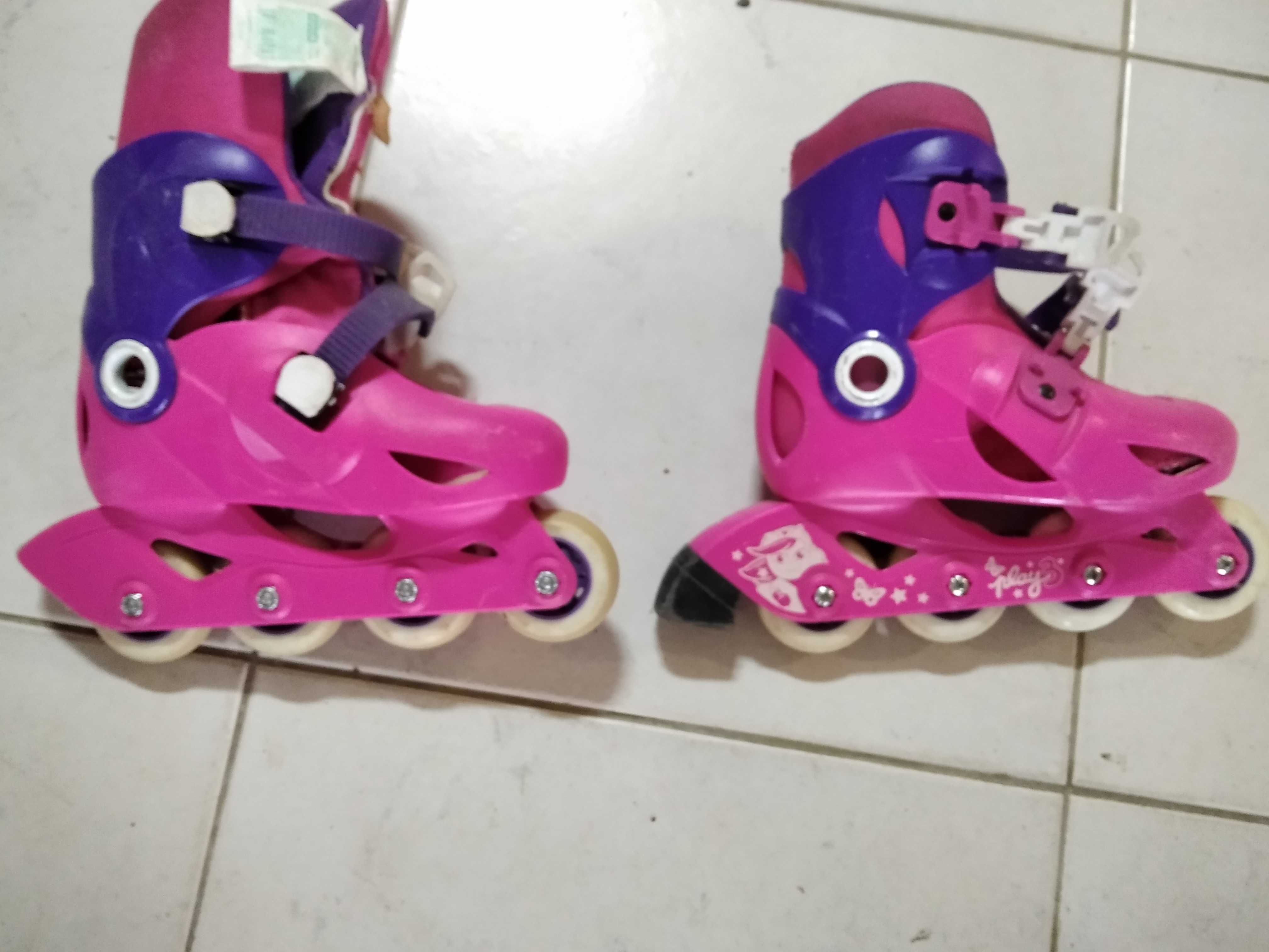 vendo patins em linha