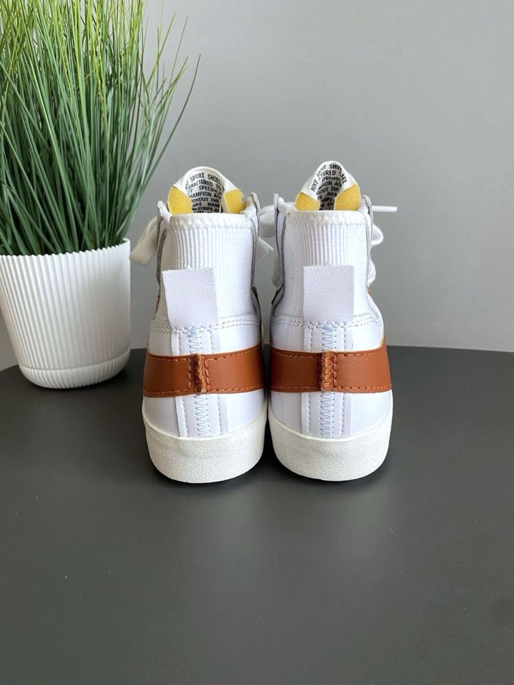 Nike Blazer Mid 77 Jumbo чоловічі шкіряні кросівки, кеди 42,5 розмір