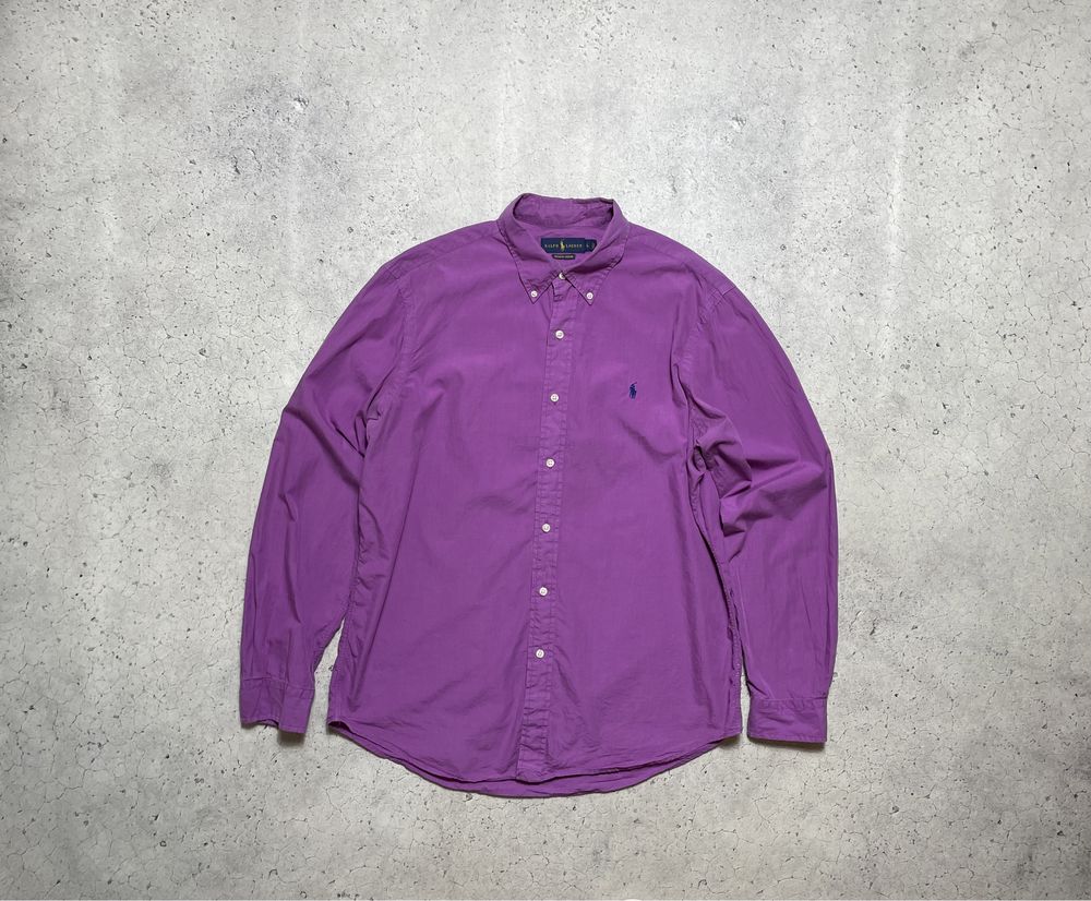 Мужская Рубашка Polo Ralph Lauren Оригинпл Идеал M-L PRL