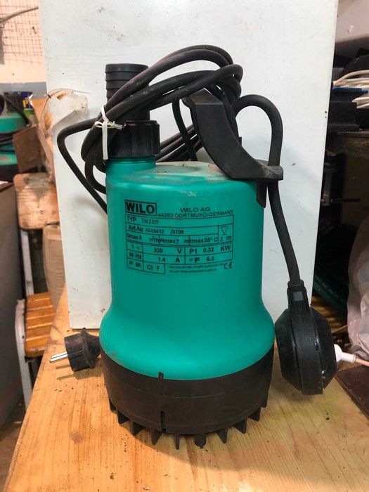 Дренажний насос Wilo Drain TM 32/7, новий