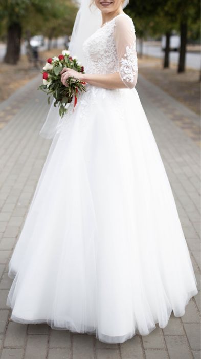 Весільна сукня плаття розмір S (44)