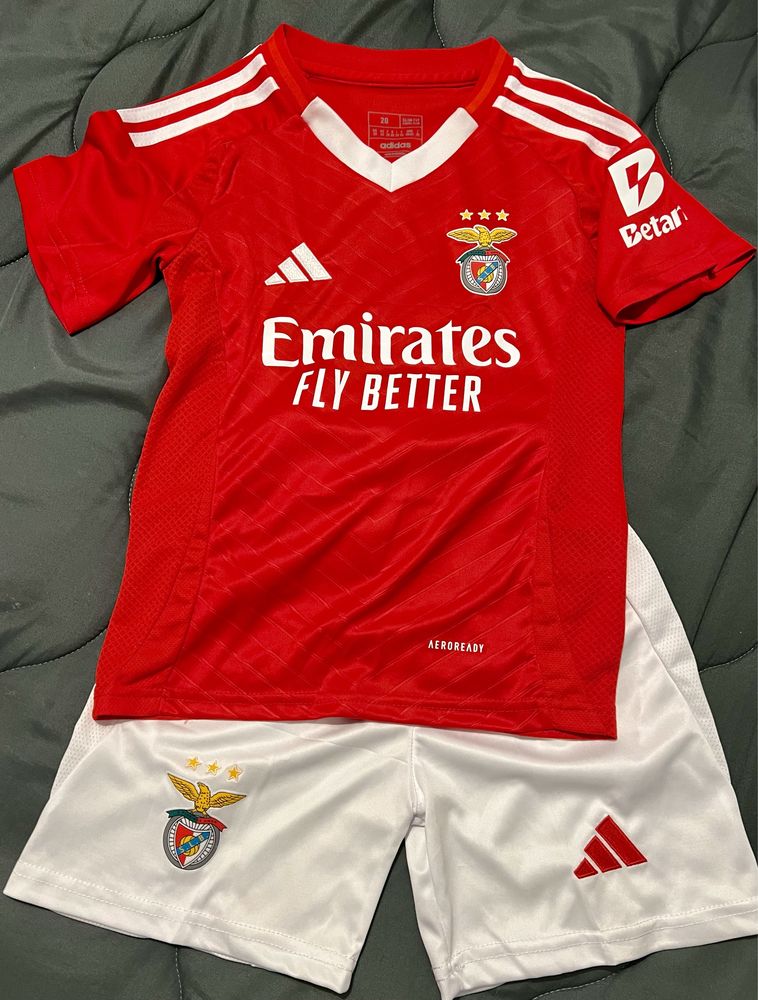Equipamento SL Benfica Criança T20