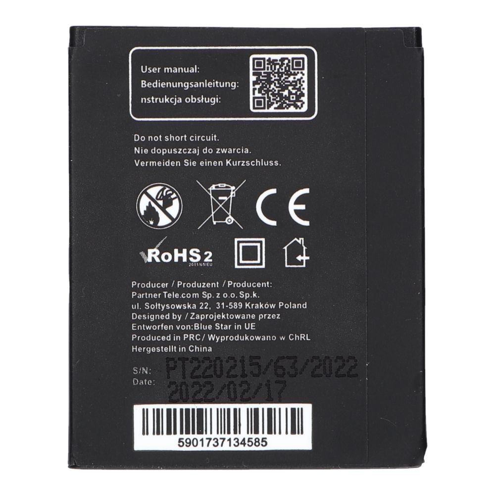 BLUE STAR bateria do SONY ERICSSON U100 Yari / J10 / J10i2 ELM / Hazel
