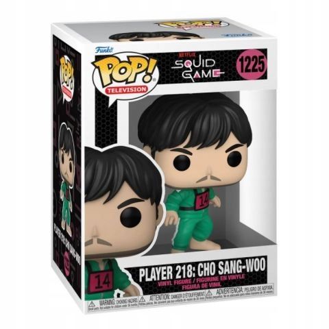 funko pop 1225 squid game player 218 cho sang woo figurka