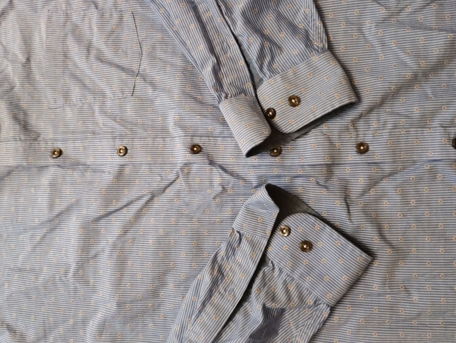 Koszula męska Morgan bawełna kołnierzyk 45/46 rozmiar około 3XL