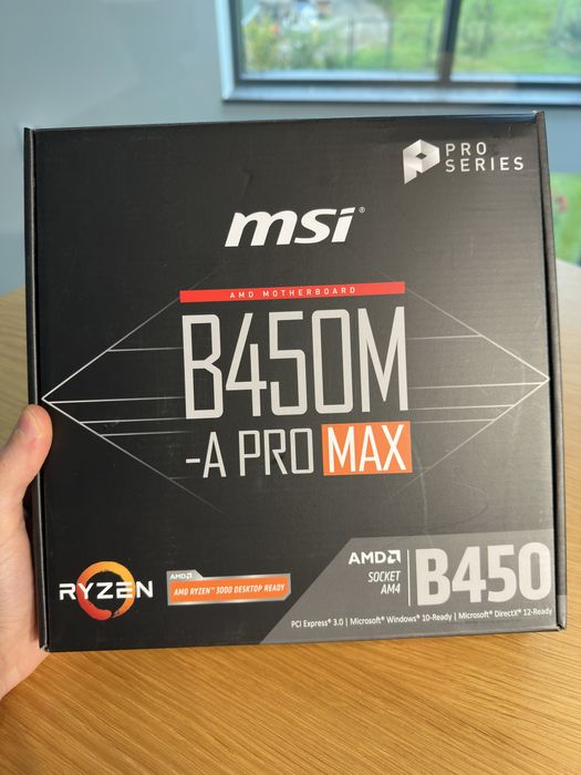 Płyta główna MSI b450m a-pro max am4 ddr4