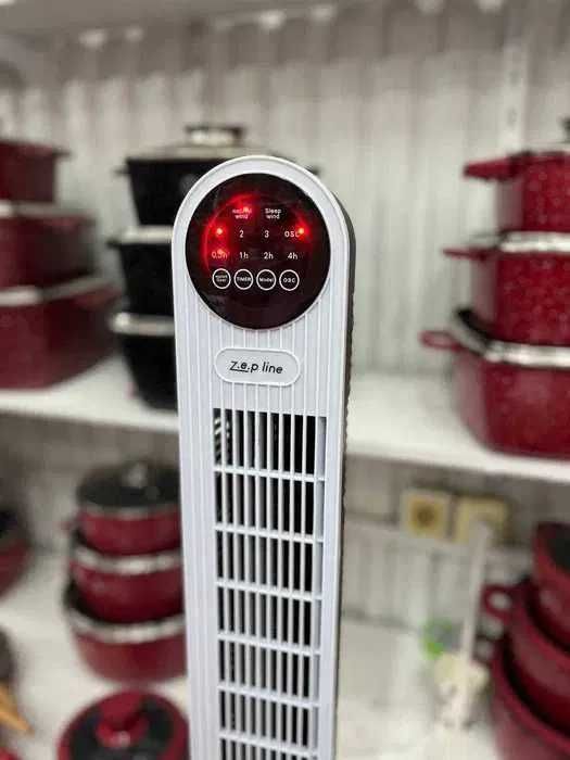 Компактний вентилятор Zepline ZP-139 — тиха робота, 3 швидкості
