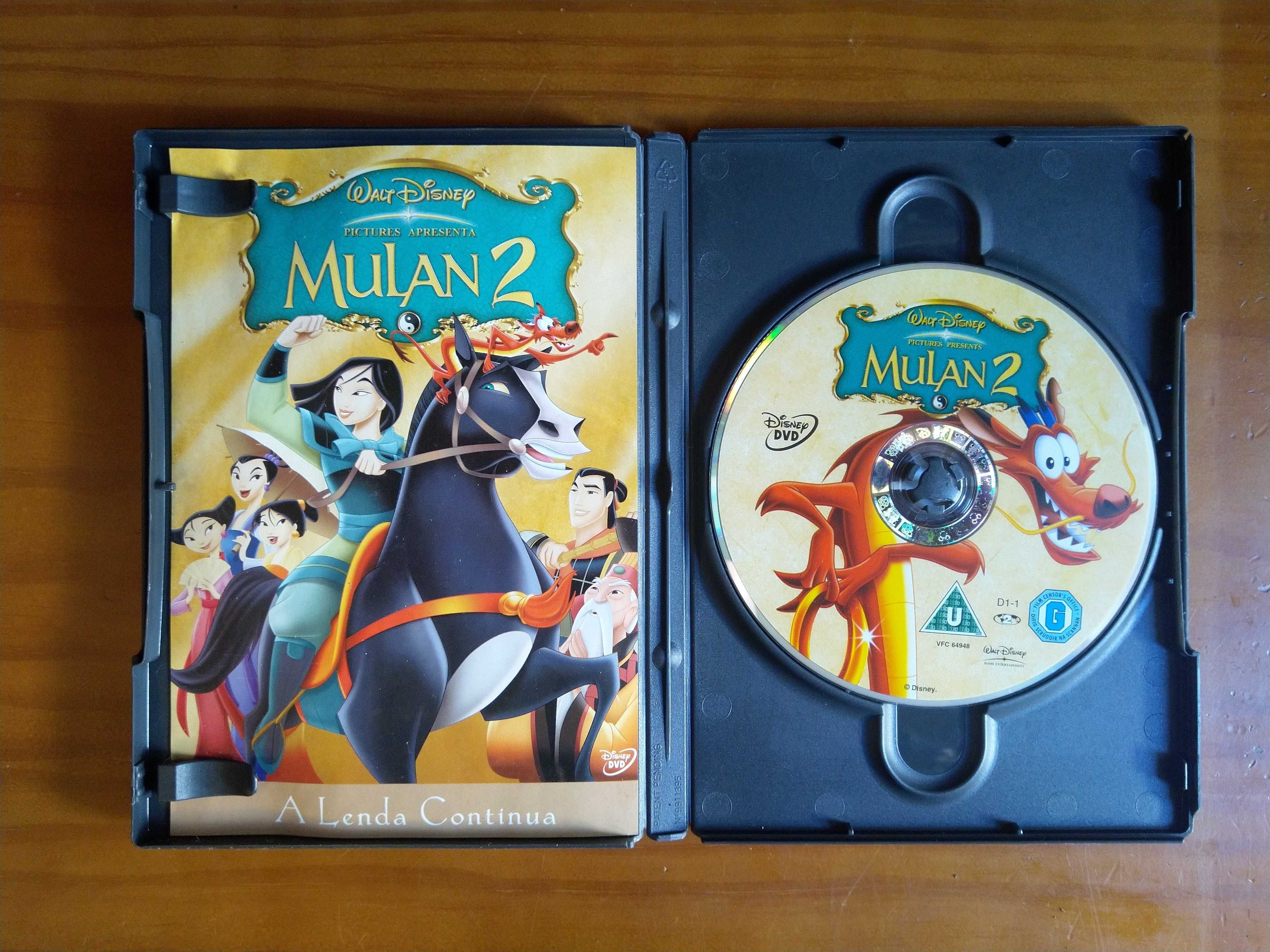 Mulan 2 - Filme DVD Disney