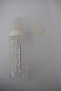 Butelka ze wskaźnikiem temperatury Nuk First Choice+ 300 ml Silikon 1M