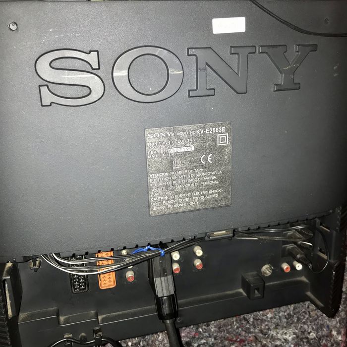 TV Sony KV-E2563E Colecionadores/Retro Gamers - Loja Grundig Clássicos