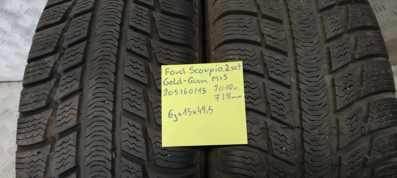 ford scorpio 2szt m+s 205/60/r15