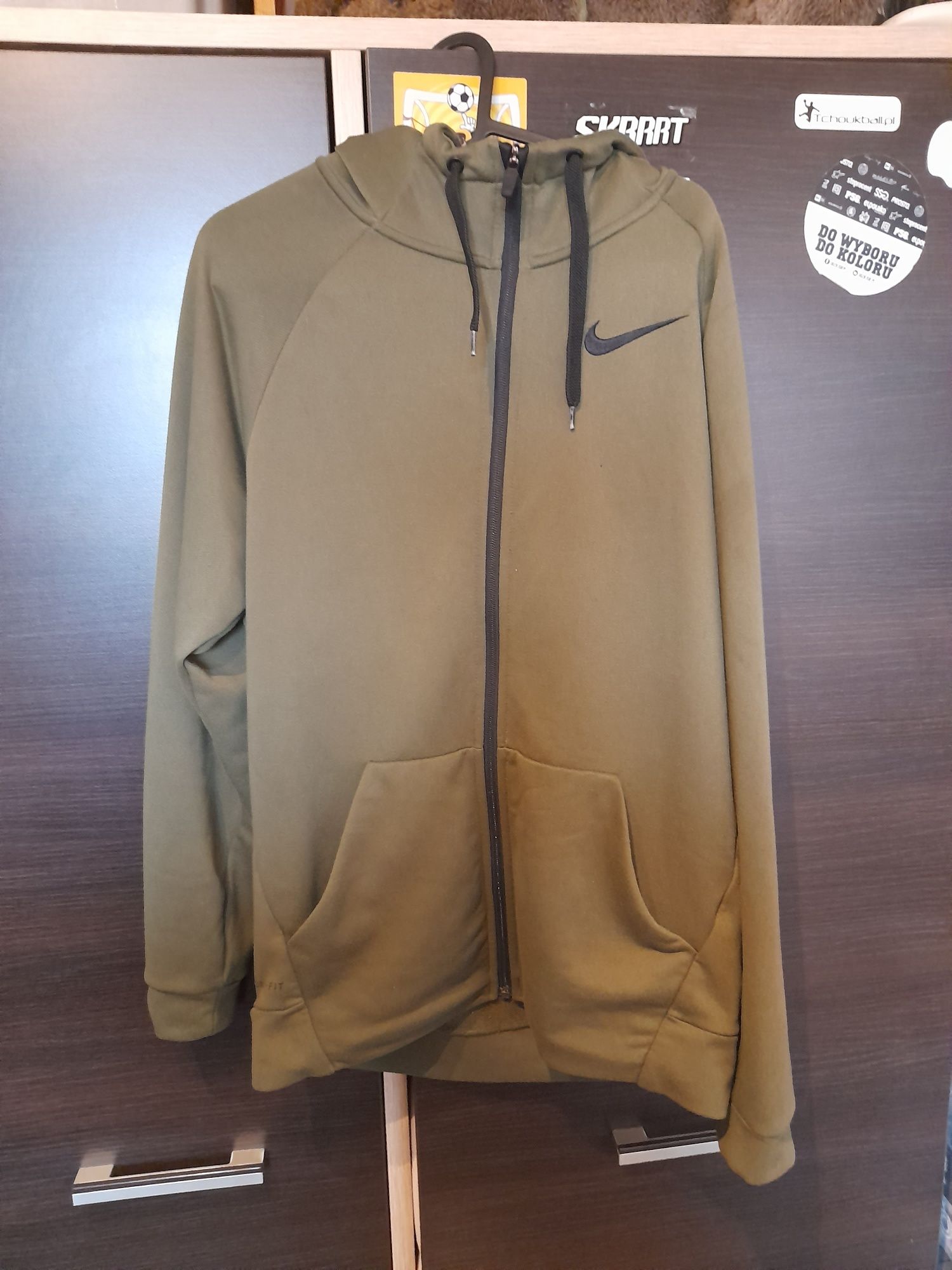 Bluza z kapture nike r.M Khaki