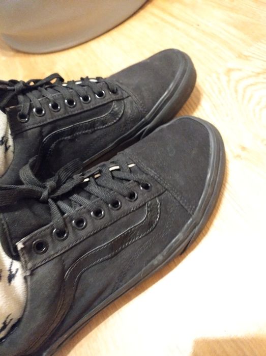 Czarne klasyczne trampki Vans 40.5