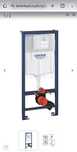 GRBERIT Grohe Rapid SL zestaw 2w1 stelaż podtynkowy