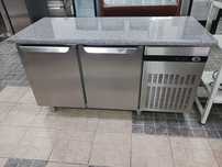 ACM1516 - Bancada Refrigerada em Inox com Tampo de Granito - SEMI-NOVA