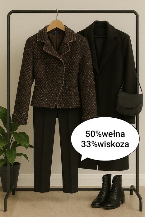 Marynarka wełniana Vila,m