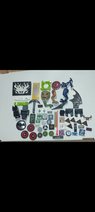 Lego,деталі от фігурок,аксесуари