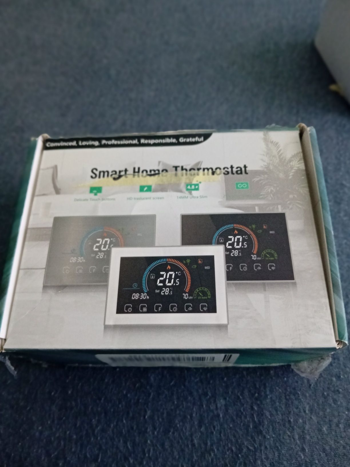 Termostat BHT-8000 WiFi | Smart ogrzewanie podłogowe / kocioł | Tuya |