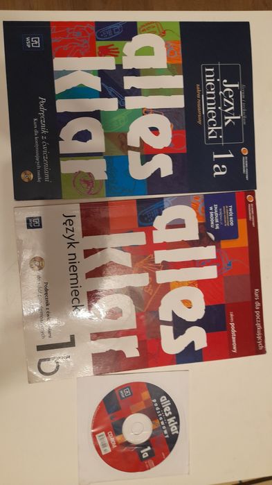 Alles klar 1a i 1b podręcznik z ćwiczeniami 2c,d, cdroom