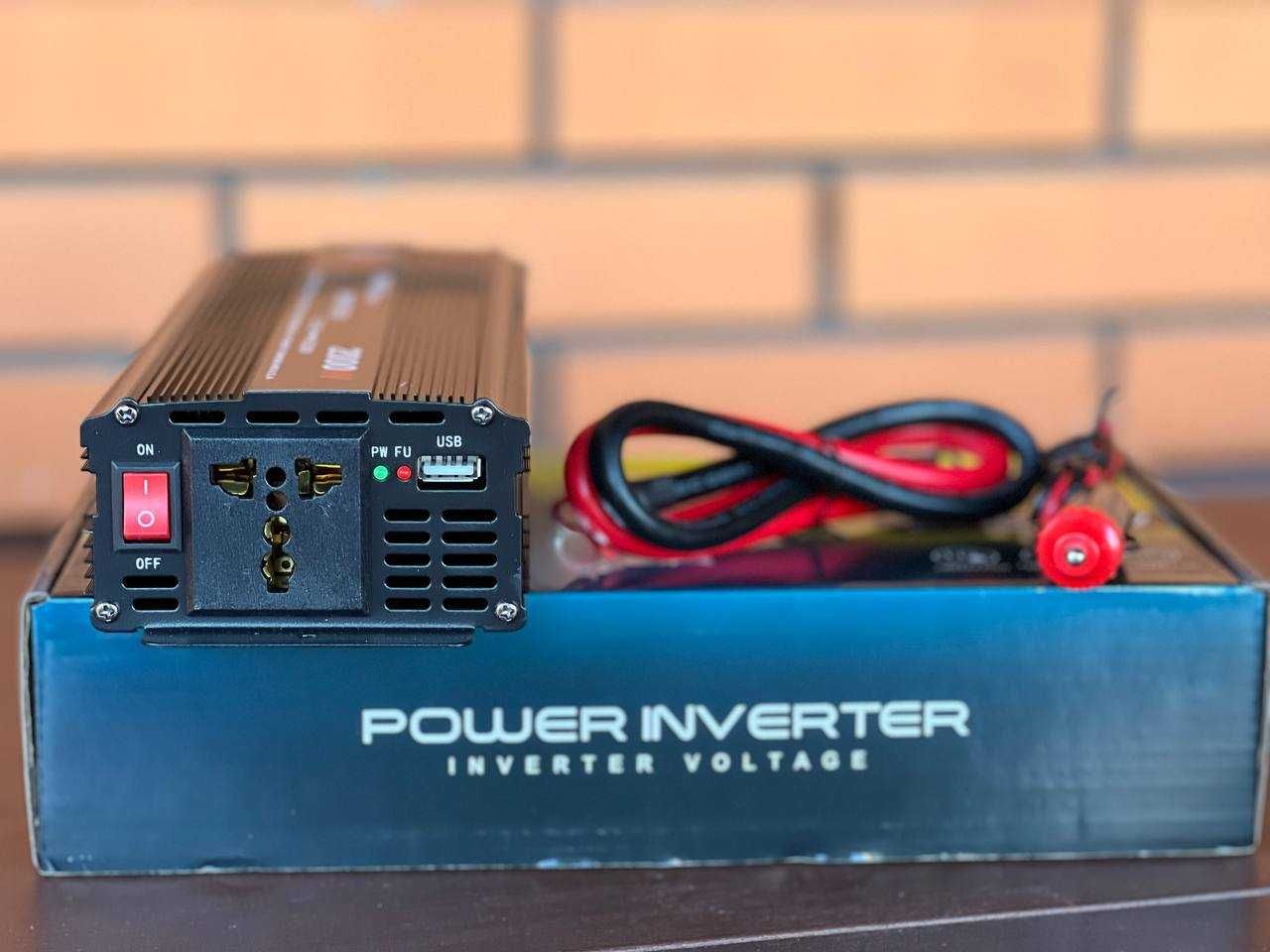 Преобразователь  12 в 220 в 2000W. Авто инвертор Інвертор Перетворювач
