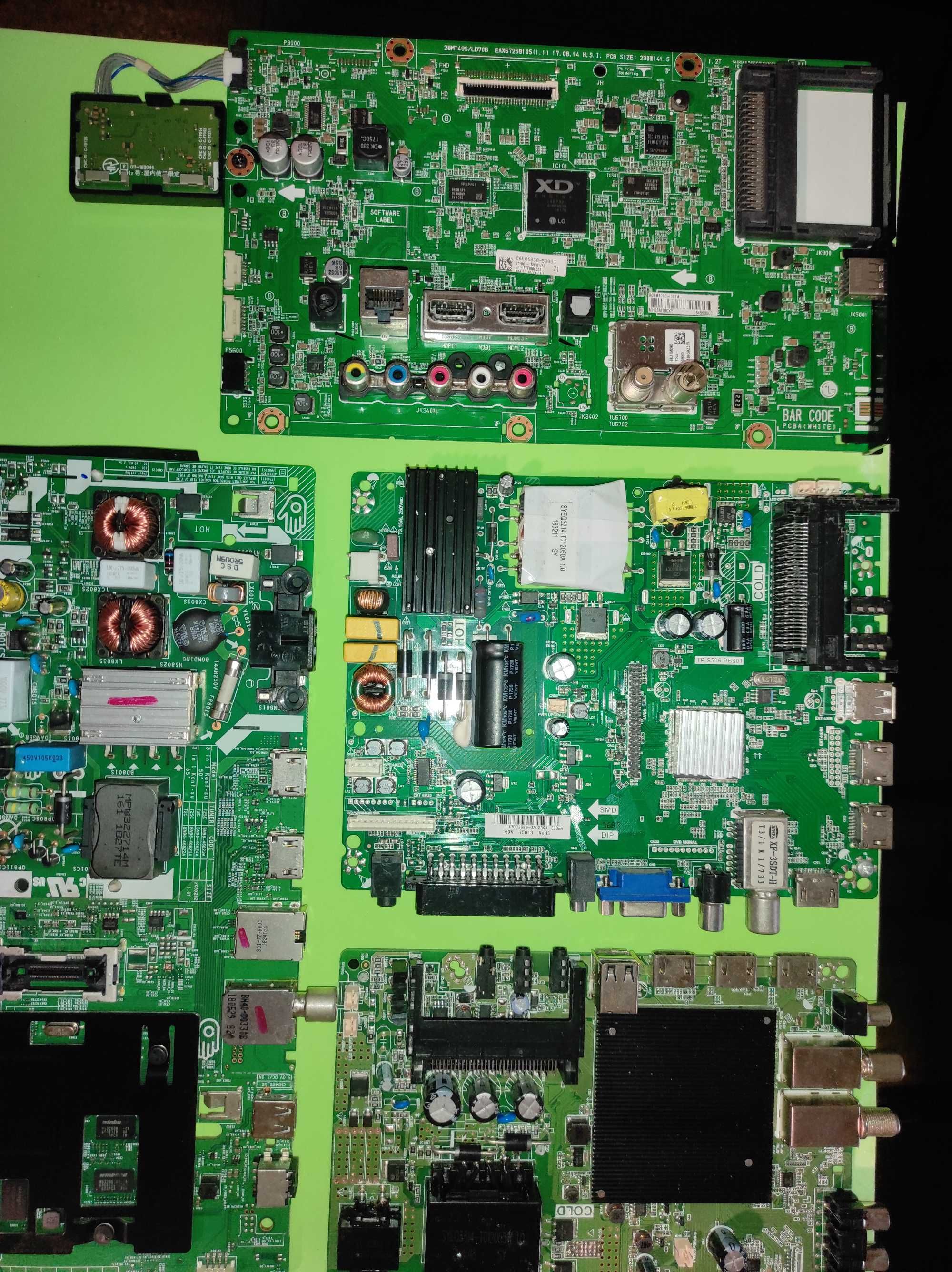 PLACAS para TVS Mainboards, Fontes de Alimentação e outras