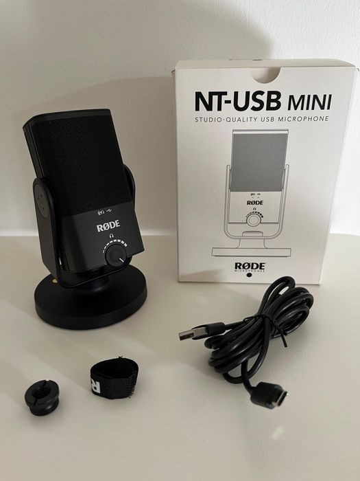RØDE NT-USB Mini – Microfone de Estúdio USB (como novo)
