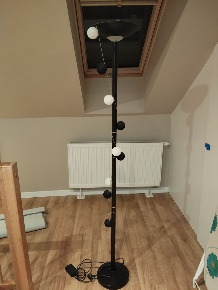 Lampa loftowa czarna