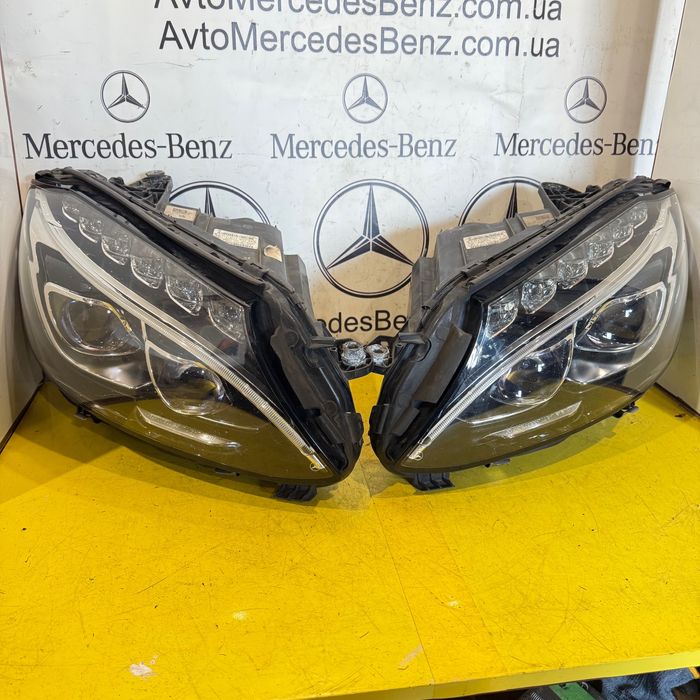 Mercedes W205 фари Full LED