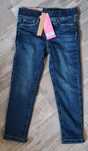 Spodnie skinny z miękkiego jeansu rozm 104
