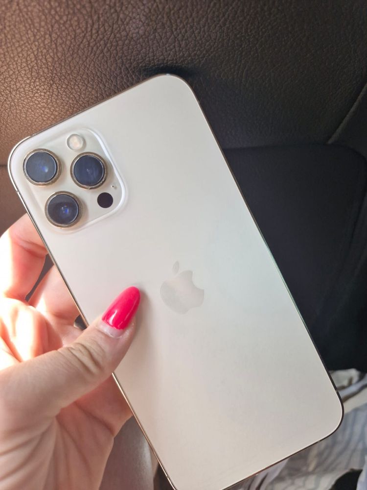 Iphone 12 pro max gold - negociável