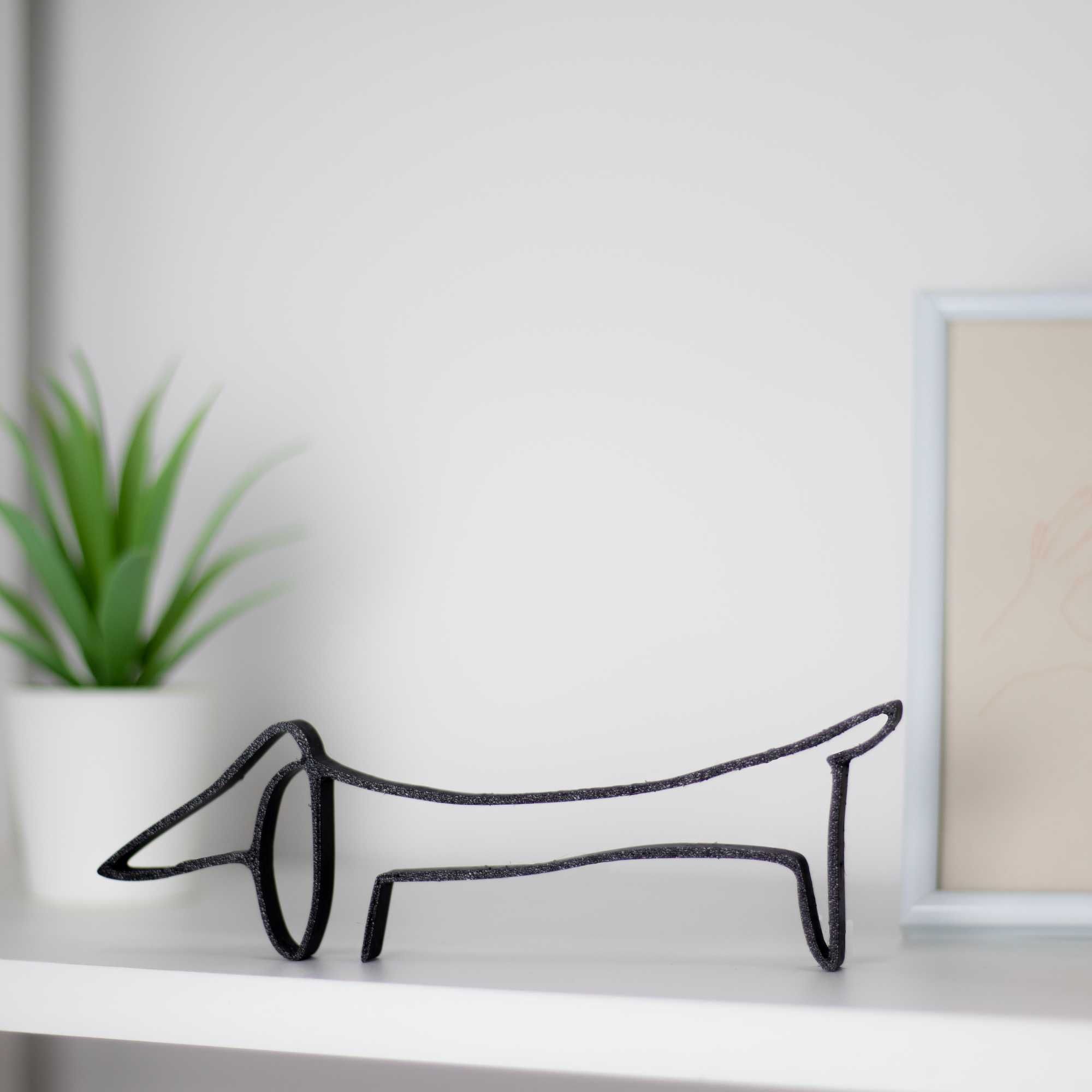 Picasso Dachshund Decoração Minimalista