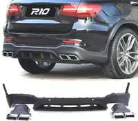 DIFUSOR PARA MERCEDES GLC X253 15-18 AMG PDC + PONTEIRAS ESCAPE