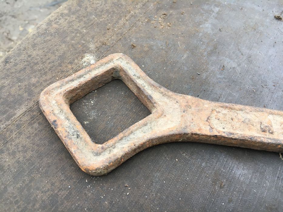 Ретро старинный гаечный ключ ключ в коллекцию царский ключ СССР