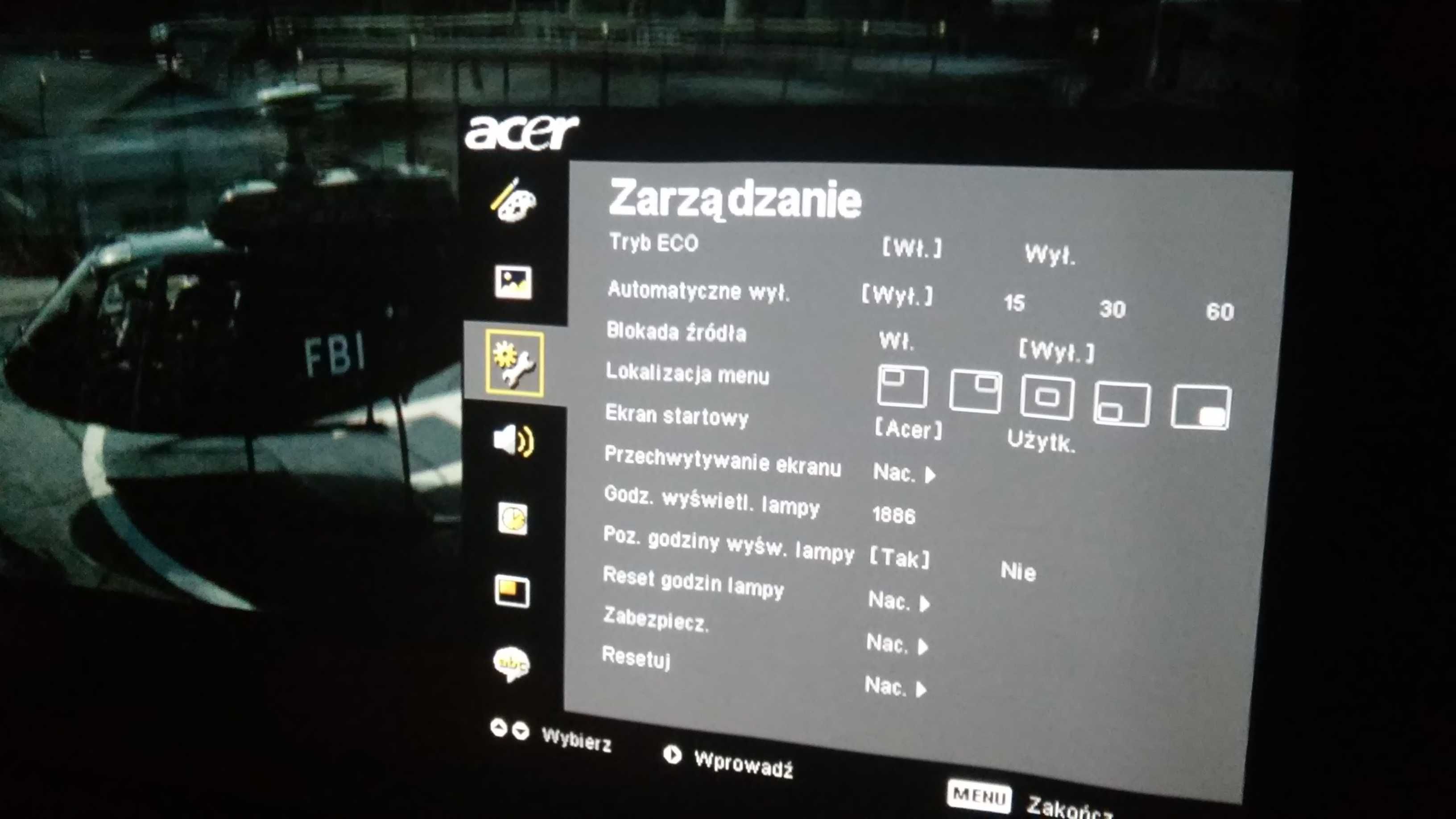 projektor ACER P7280