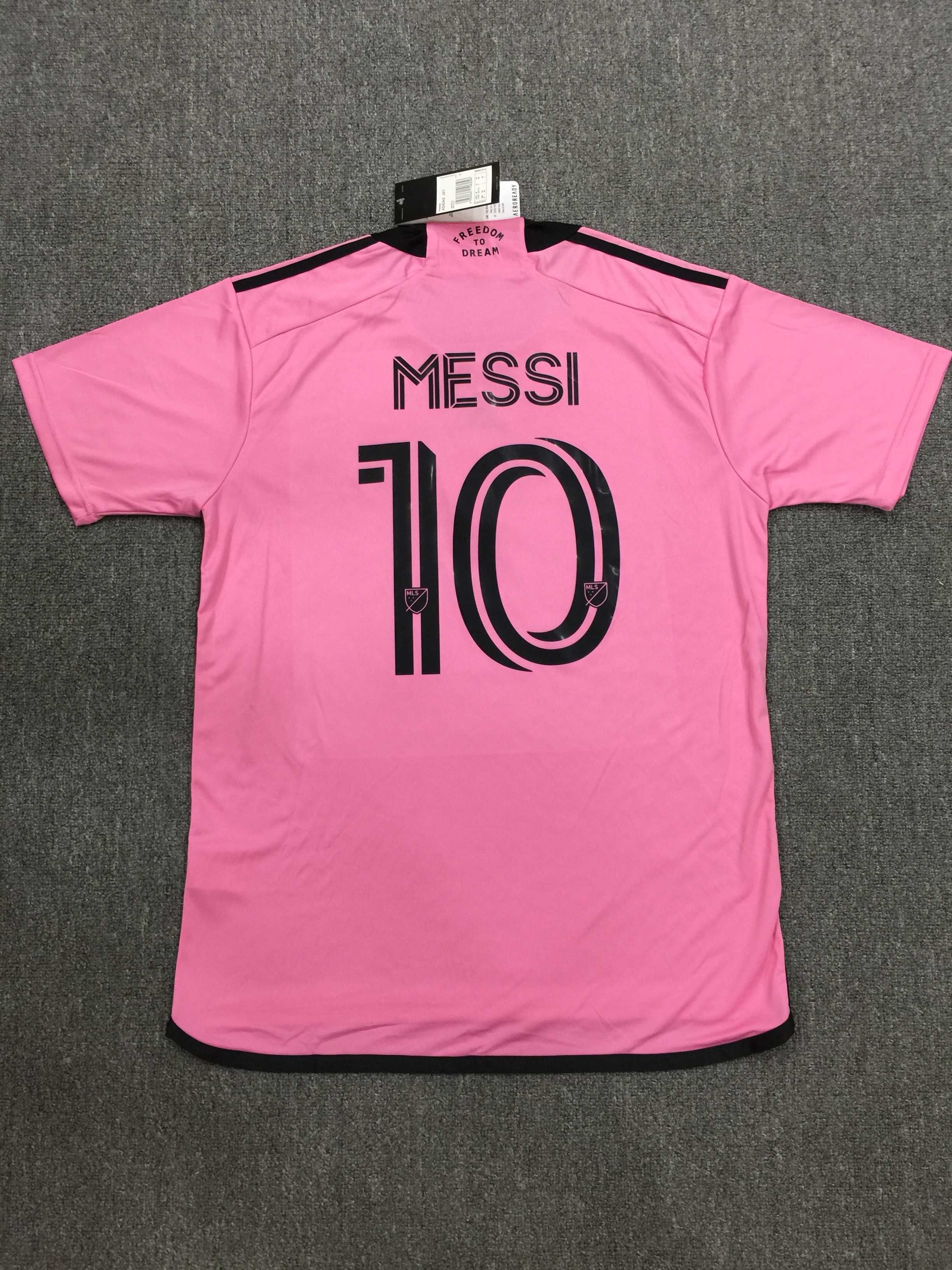 Nowe #10 Messi Koszulka adidas Inter Miami 23/24 domowa rozmiar XXXL