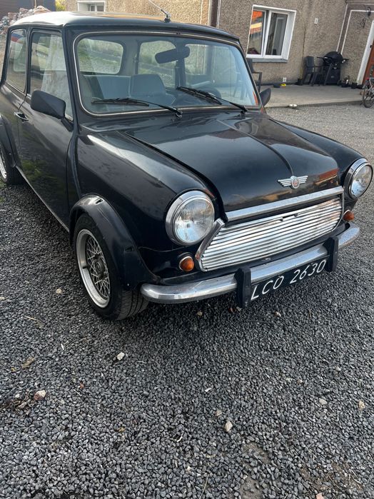 Austin mini. Mini copper. Jaś fasola