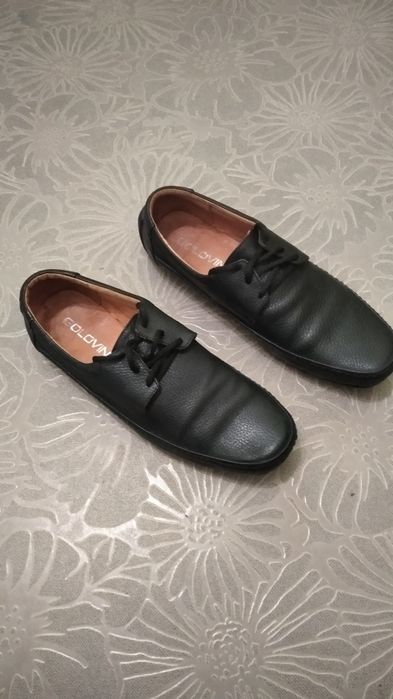 Шкіряні чоловічі туфлі,, макасини