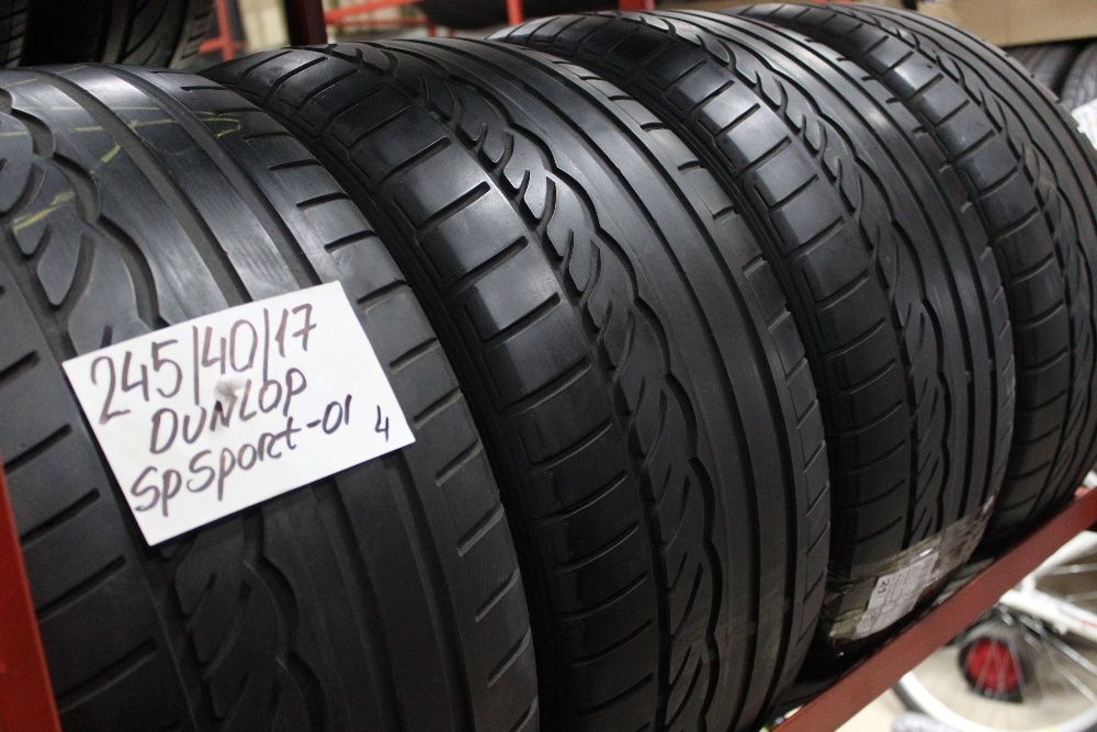 245-40-R17 DUNLOP & CONTINENTAL комплект летней резины GERMANY 2022