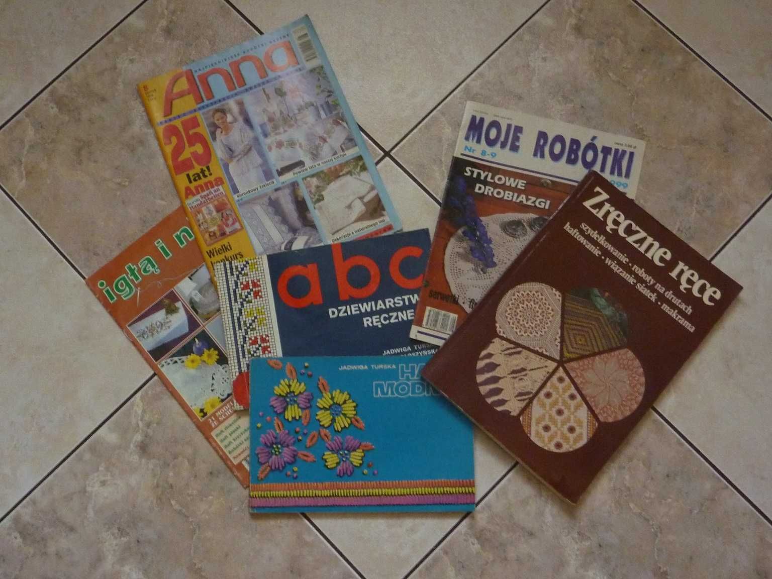 Haft modny Zręczne ręce ABC dziewiarstwa GRATIS zestaw 3 książekgratis